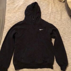 Slightly faded black nike sweatshirt